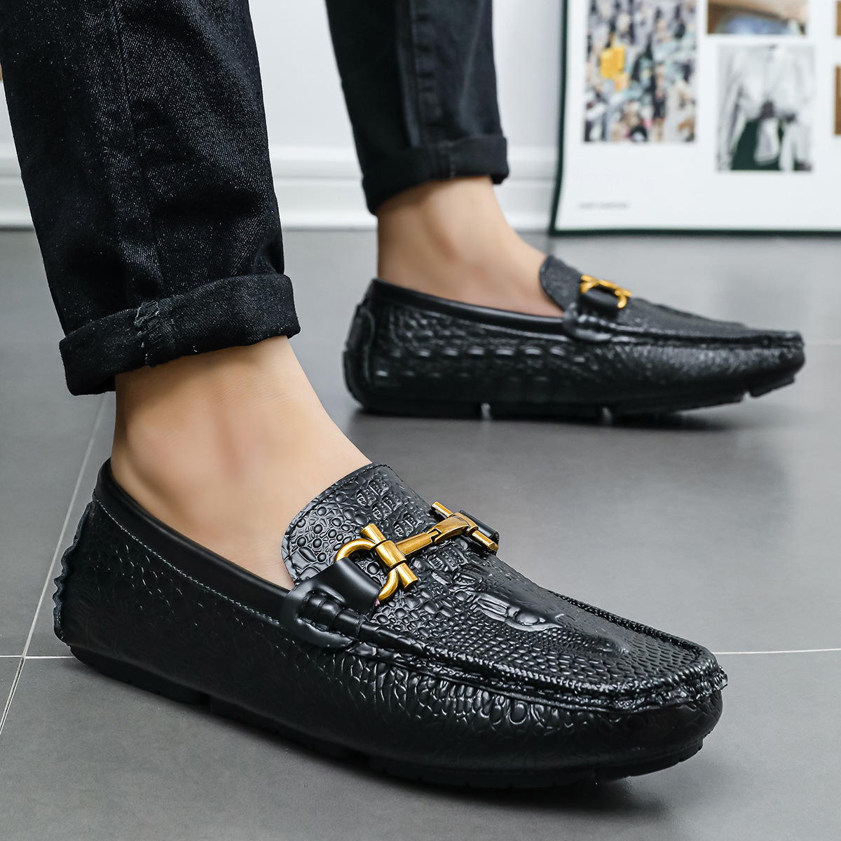 Mocassins de conduite pour hom - Men'S Shoes For Suits avis et prix