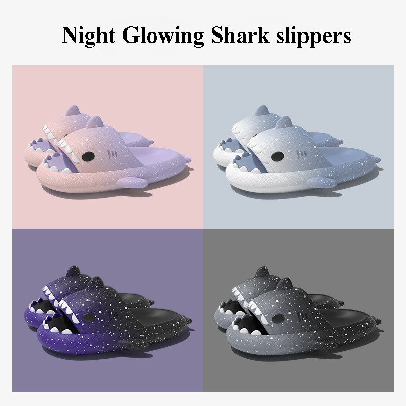 Pantoufles de requin de dessin - Men Shoes Size avis et prix