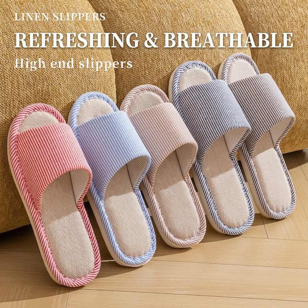 Chaussons en lin respirant pou - Men Shoes Size avis et prix