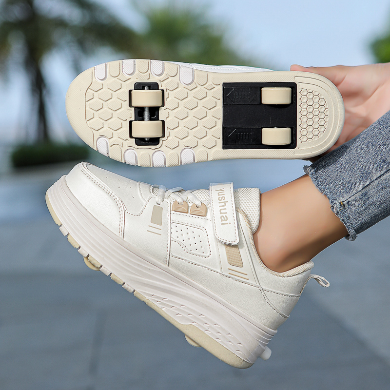 Patins à quatre roues pour gar - Men'S Shoes For Running avis et prix